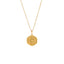 Retro Twist Star Moon Stainless Personality Metal Pendant Titanium Steel Necklace