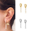 Sterling Silver Earrings Multi-Zircon Drop Earrings