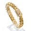 Stainless Steel Cuban Chain Encrypted Titanium Steel Bracelet
