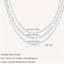 Sterling Silver Plated Layered Necklaces For Women