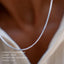 Fashion Hip Hop Style Cuban Link Chain Necklace
