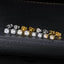 Four-claw Earrings Fashionable Temperament Sterling Silver Needle Hiphop Men And Women Earrings