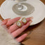 Women's Simple And Irregular Baroque Pearl Earrings