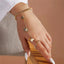 Butterfly Pendant Chain Link Bracelet