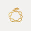 Large Chain Simple Geometric Bracelet