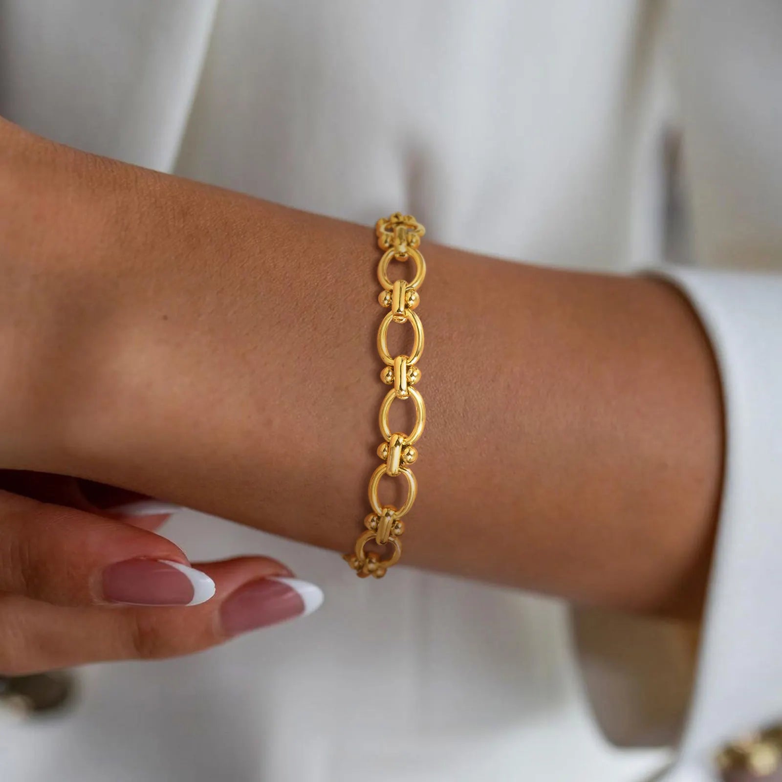 Timeless Charm Gold Bracelet