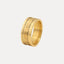 Rotatable Men's Titanium Steel Stainless Steel Ring