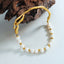 Light Luxury Natural Freshwater Pearl Personality Baroque Titanium Steel Bracelet