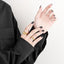 Irregular Concave And Convex Surface Opening Versatile Ring